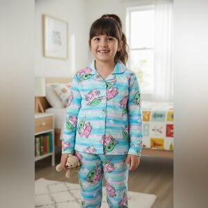Disney Baby Yoda Blue and Green Pajama Sets